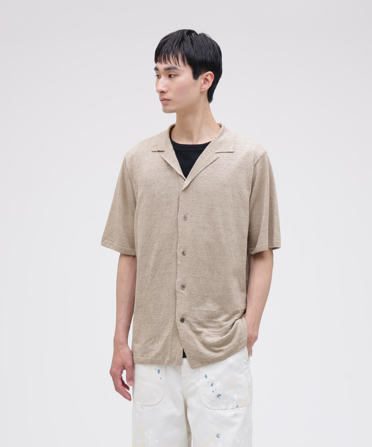 Yonetomi / AMA LINEN KNIT S/T