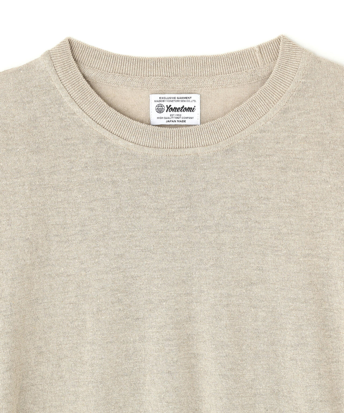 Yonetomi / AMA LINEN KNIT TEE