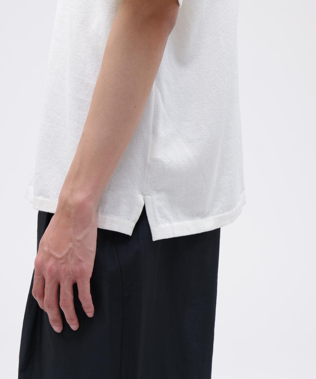 Yonetomi / LIGHT WAVE COTTON KNIT S/T