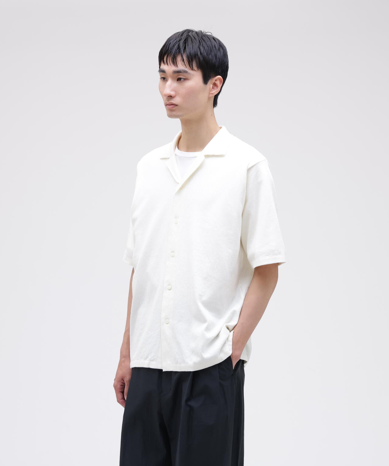 Yonetomi / LIGHT WAVE COTTON KNIT S/T