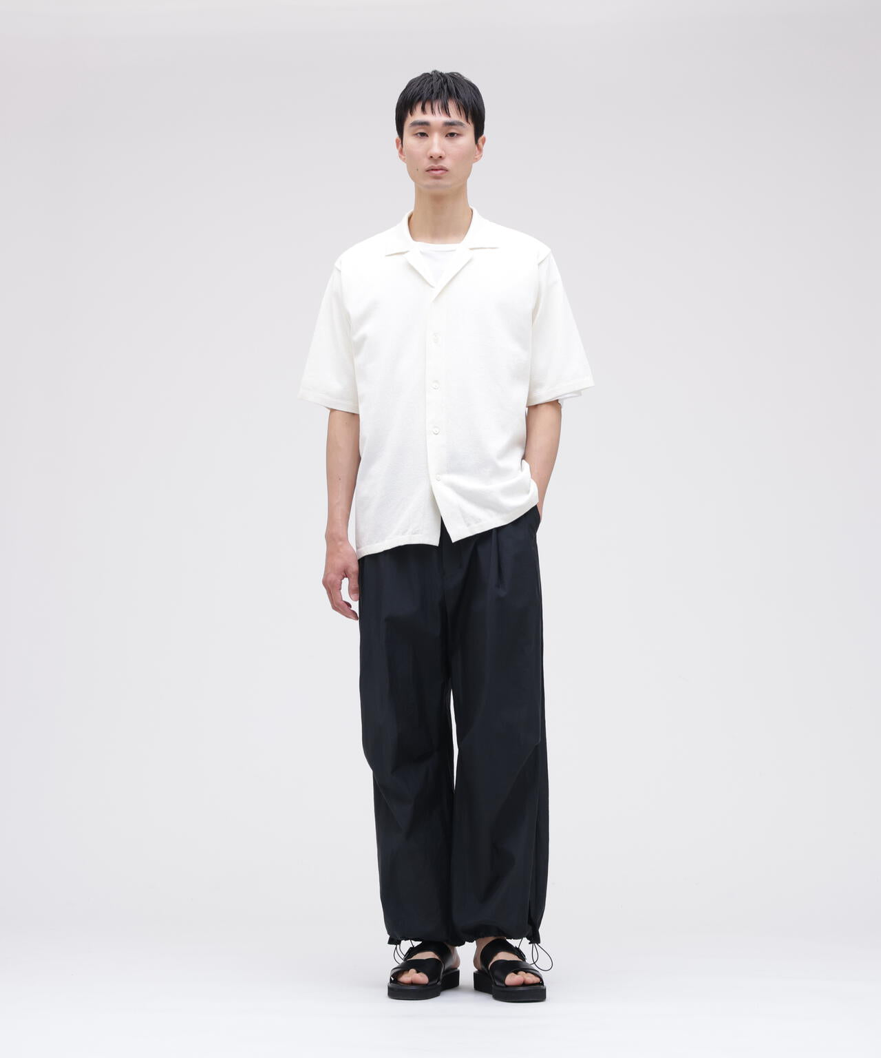 Yonetomi / LIGHT WAVE COTTON KNIT S/T