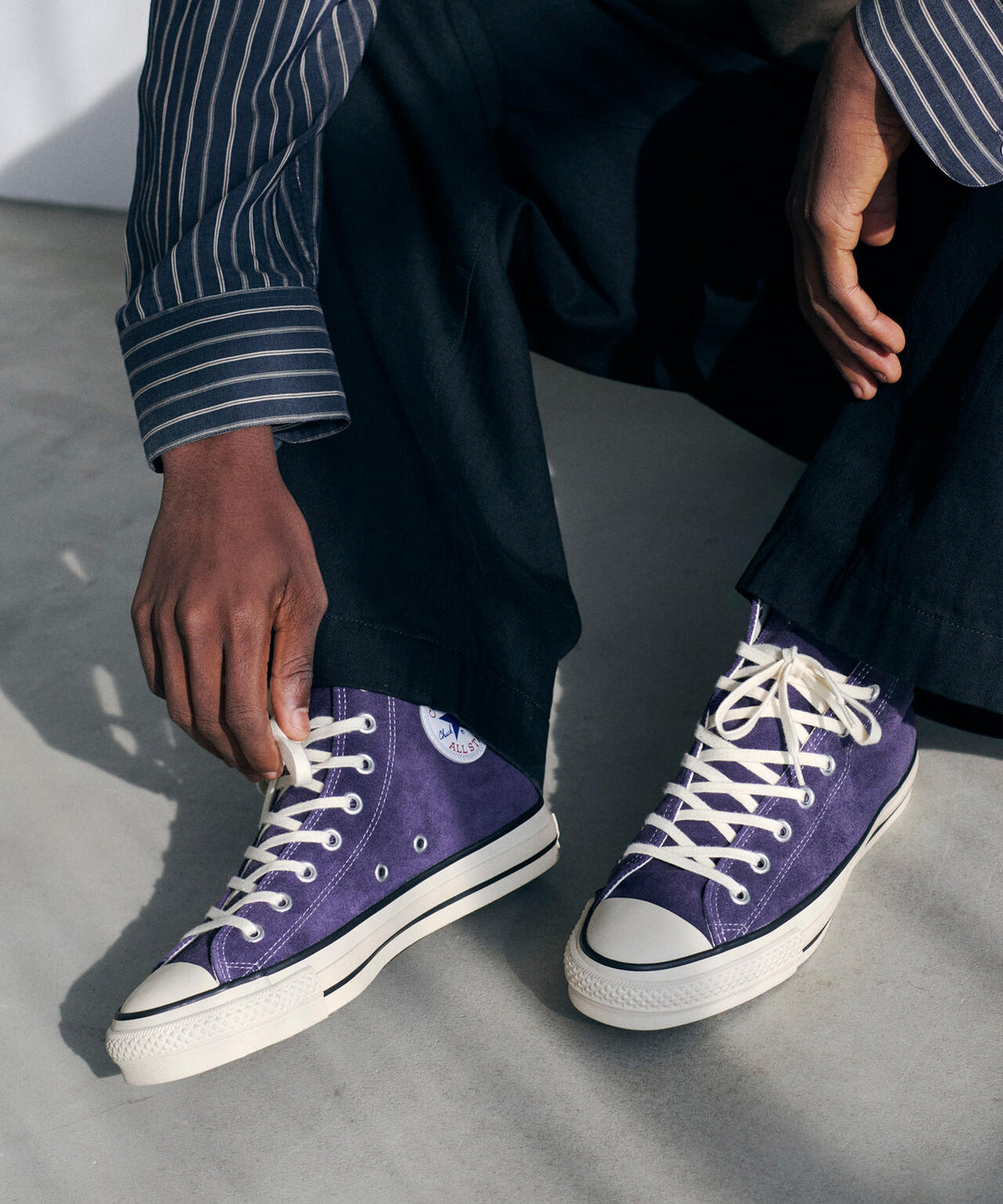 CONVERSE / SUEDE ALL STAR J HI MEN