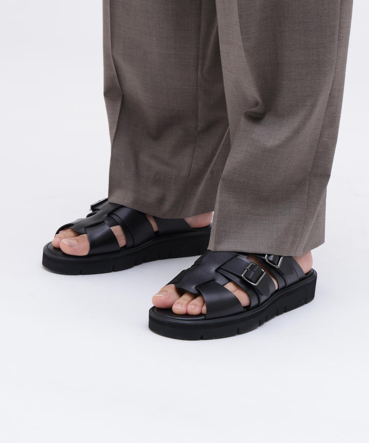 foot the coacher / GURKHA SANDALS (GLOXI CUT MEDIUM SOLE)