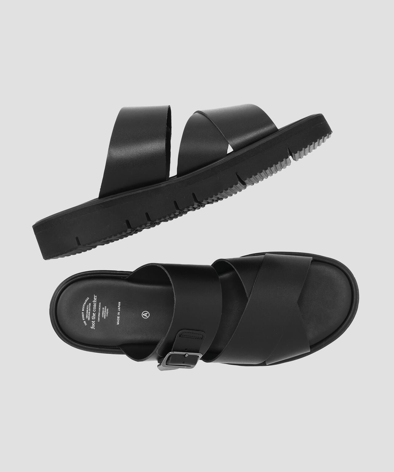 foot the coacher / CROSS BELT SANDALS (GLOXI CUT MEDIUM SOLE)