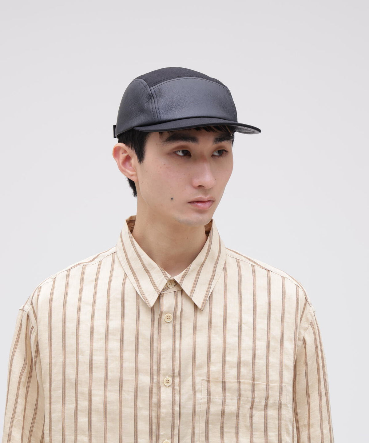 KIJIMA TAKAYUKI / PARAFFIN DUCK & GOAT SKIN JET CAP