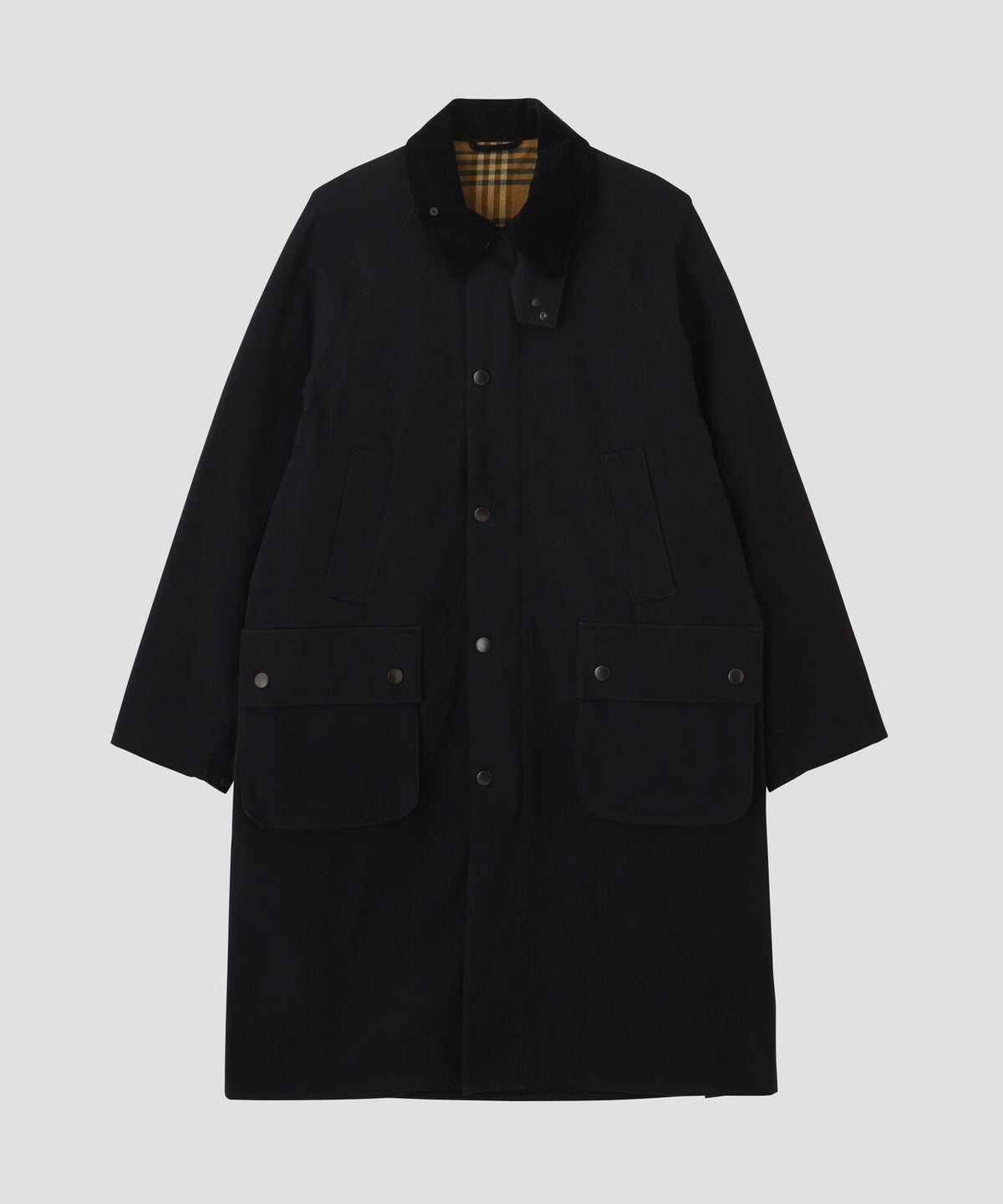 blurhms / HARD TWIST GABARDINE RIDING COAT