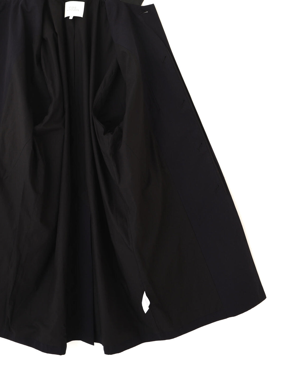 STUDIO NICHOLSON / WASHED WEATHER CLOTH TRENCH COAT