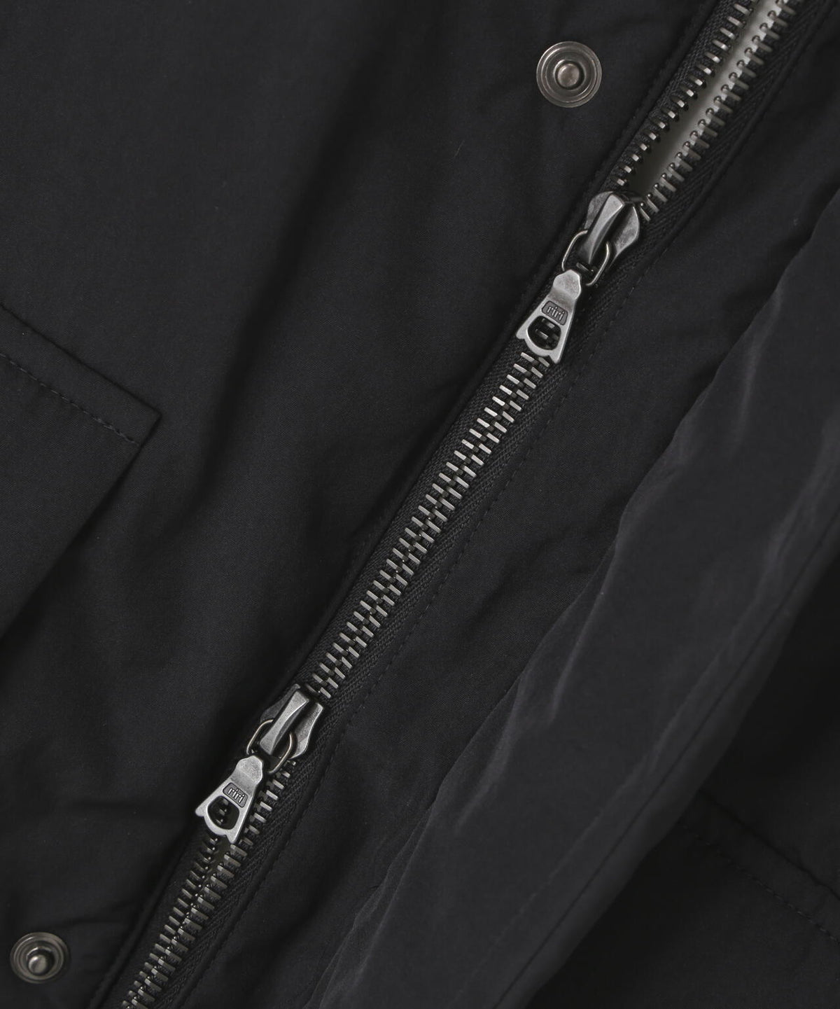 ATON / TWIST NYLON TAFTA PADDED JACKET