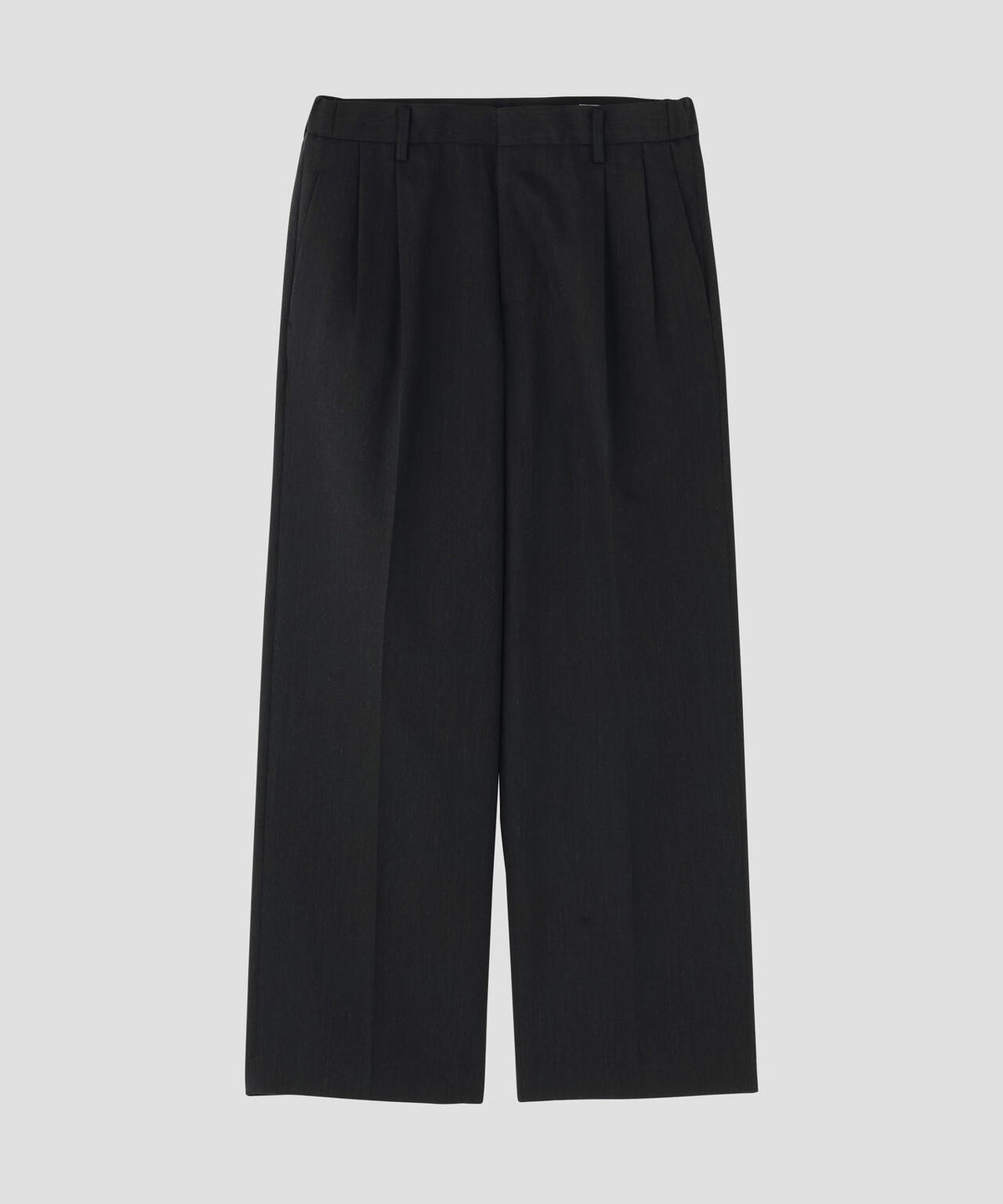 IRENISA / TWO-TUCKS WIDE TROUSERS MEN