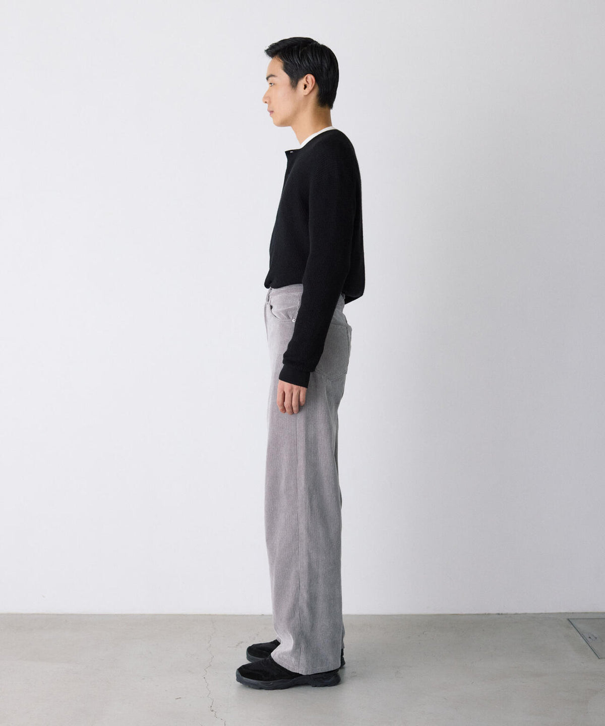 REVERBERATE / FLOCKY CORDUROY PANTS - WIDE