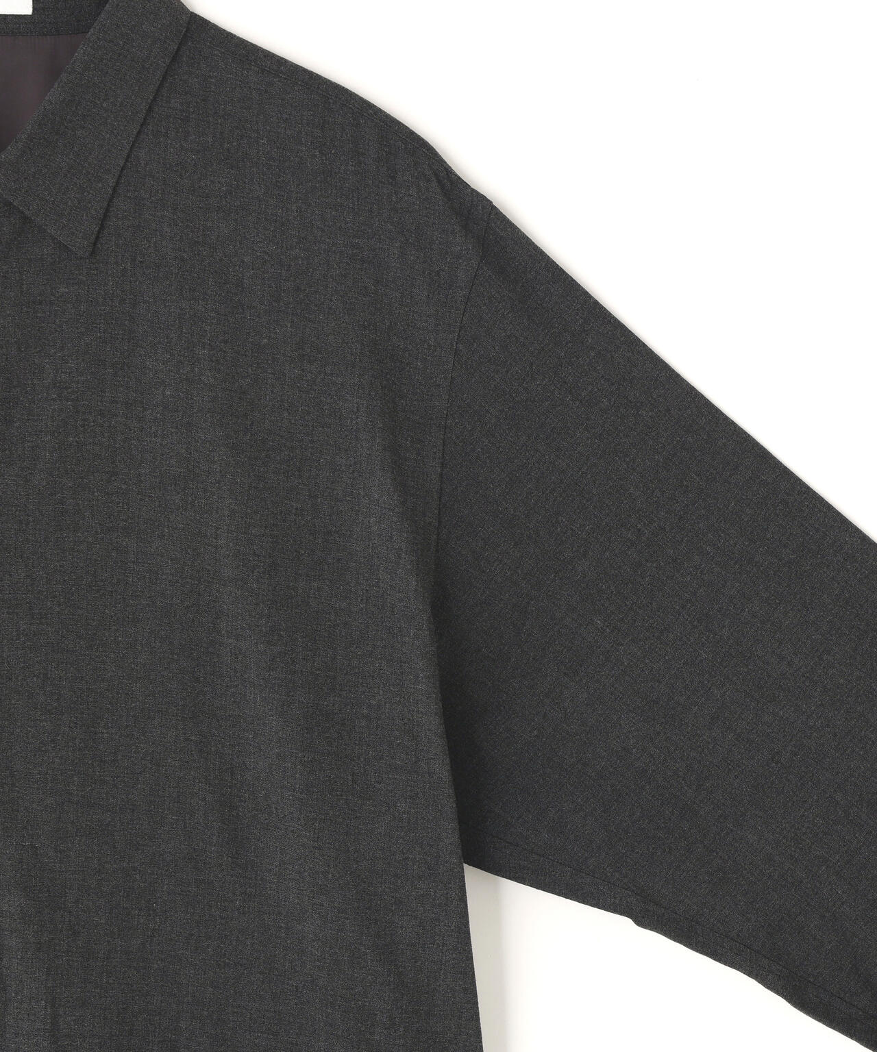ATON / WOOL RAYON WASHER LOOSE FIT SHIRT