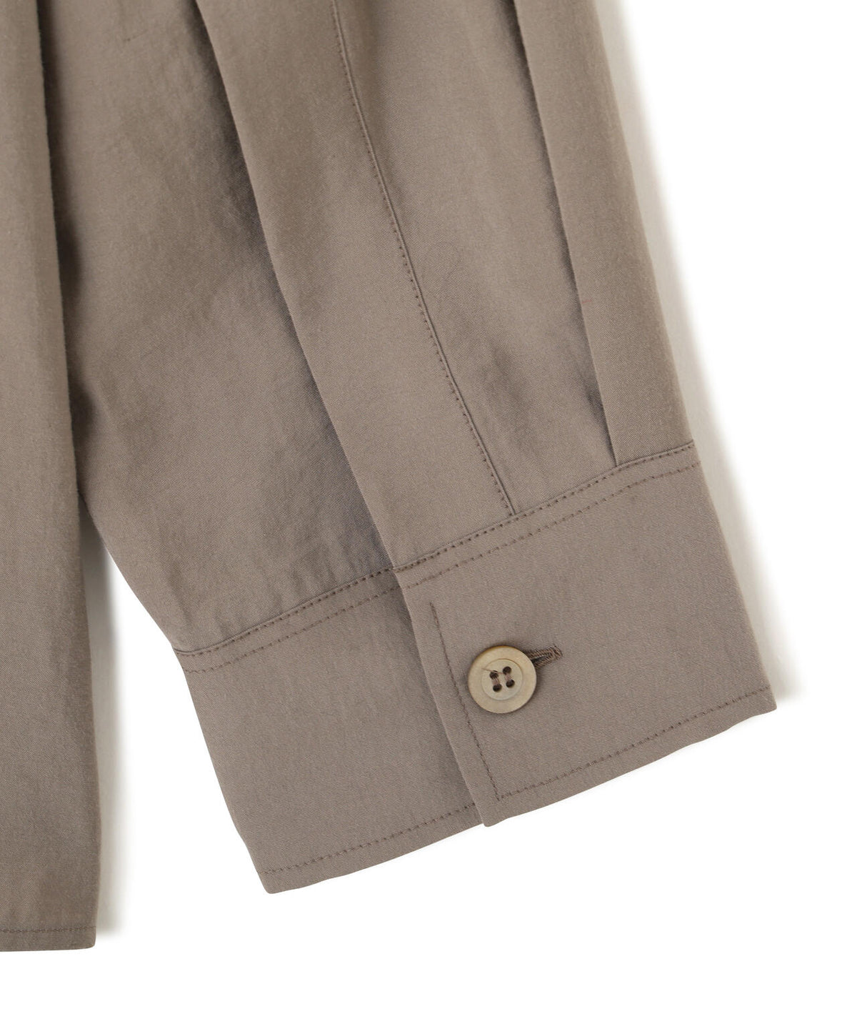 STUDIO NICHOLSON / POWDER HANDLE MODAL OVERSIZED PATCH POCKET SHIRT