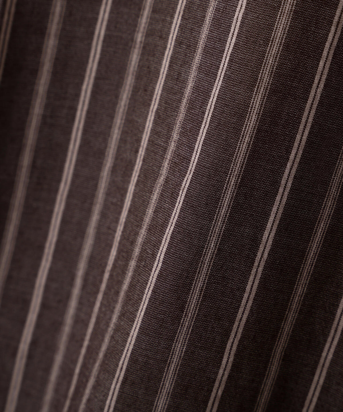 STUDIO NICHOLSON / LYOCELL SILK STRIPE BOXY OVERSIZED SHIRT