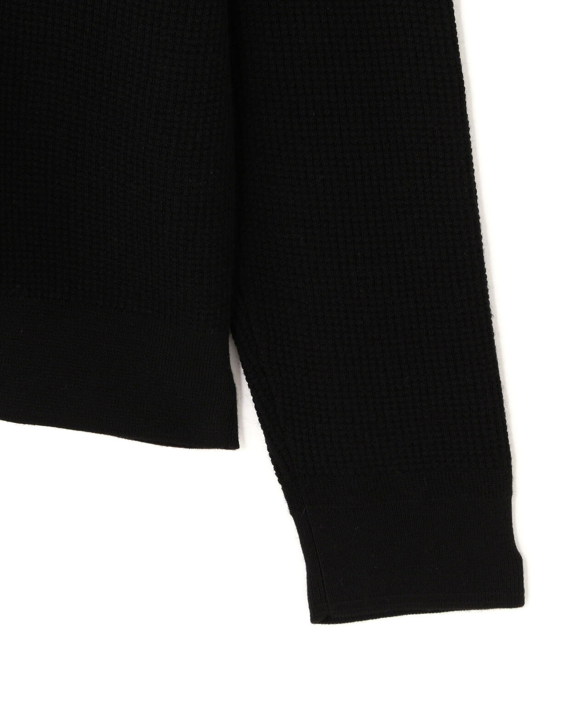 STUDIO NICHOLSON / CASHMERE WAFFLE HENLEY JUMPER MEN