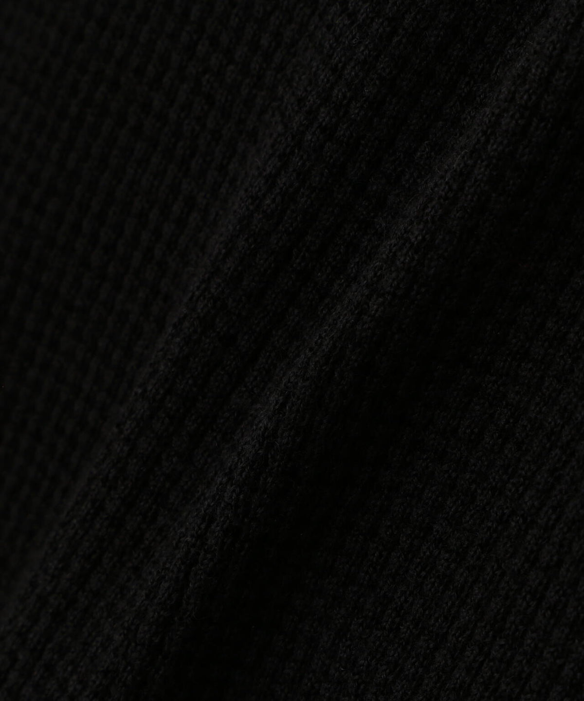 STUDIO NICHOLSON / CASHMERE WAFFLE HENLEY JUMPER MEN