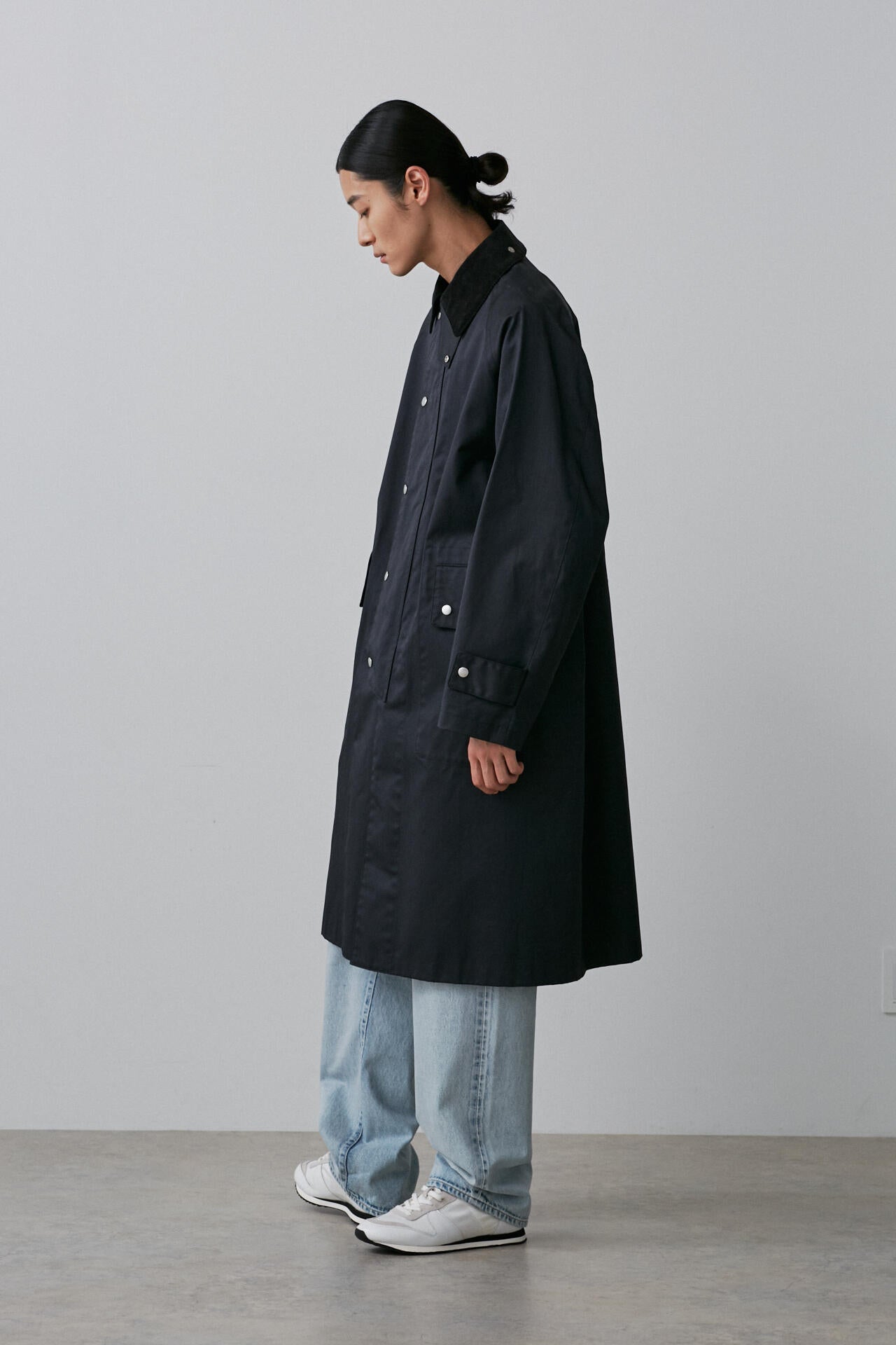 YLEVE / COATED ORGANIC COTTON CHINO CO