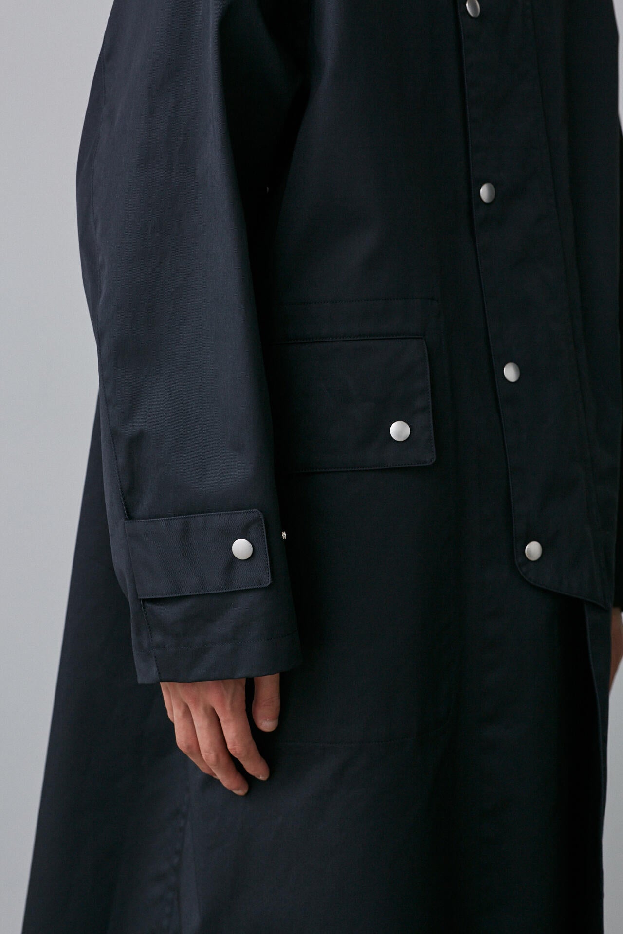 YLEVE / COATED ORGANIC COTTON CHINO CO