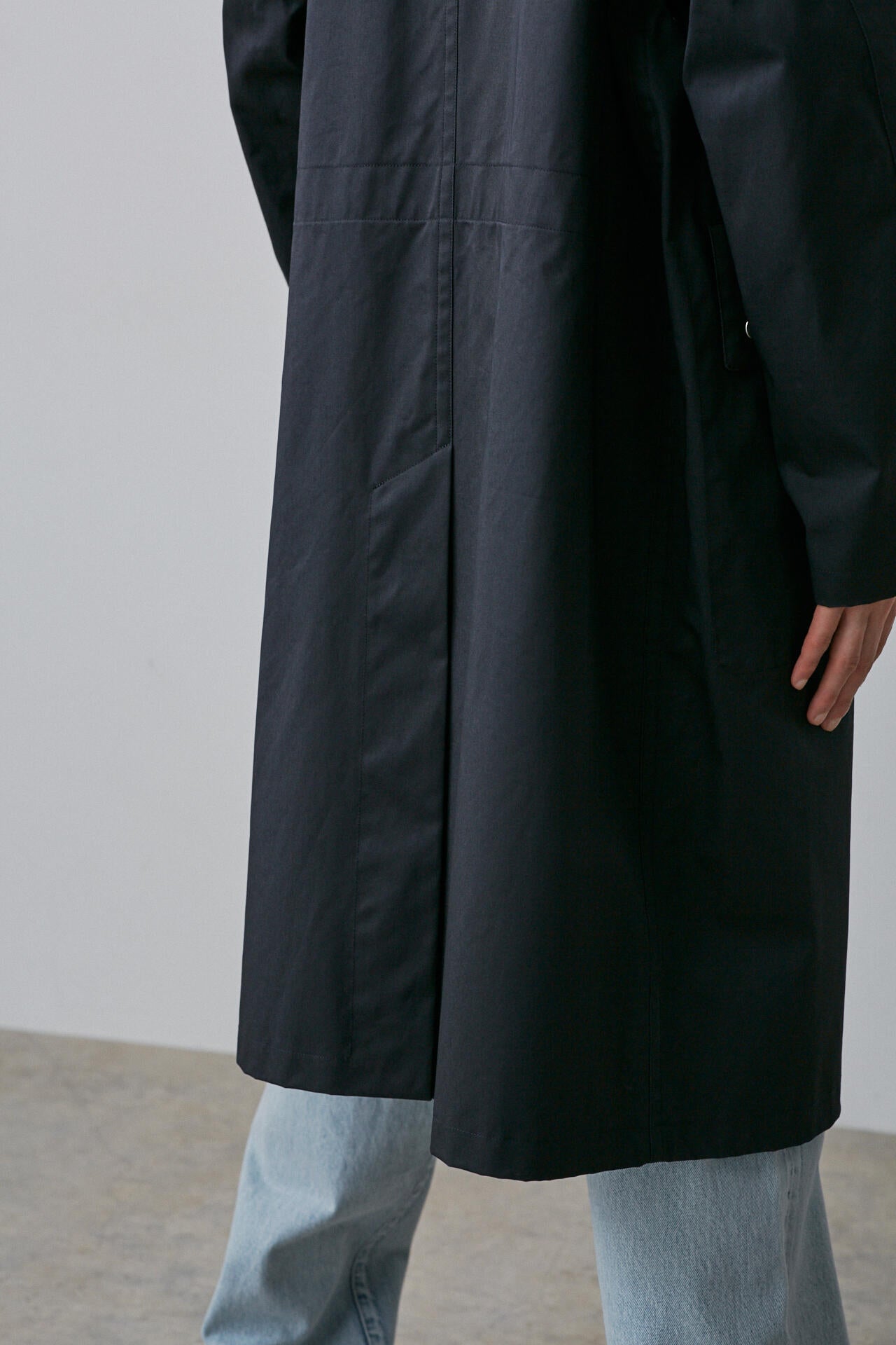 YLEVE / COATED ORGANIC COTTON CHINO CO