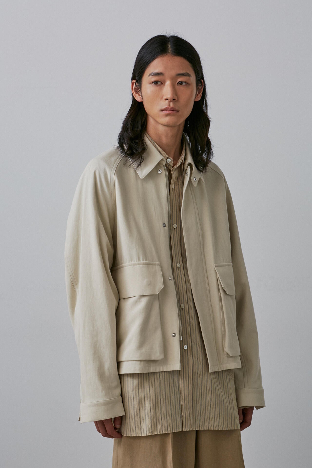 YLEVE / COTTON LINEN TWILL BZ