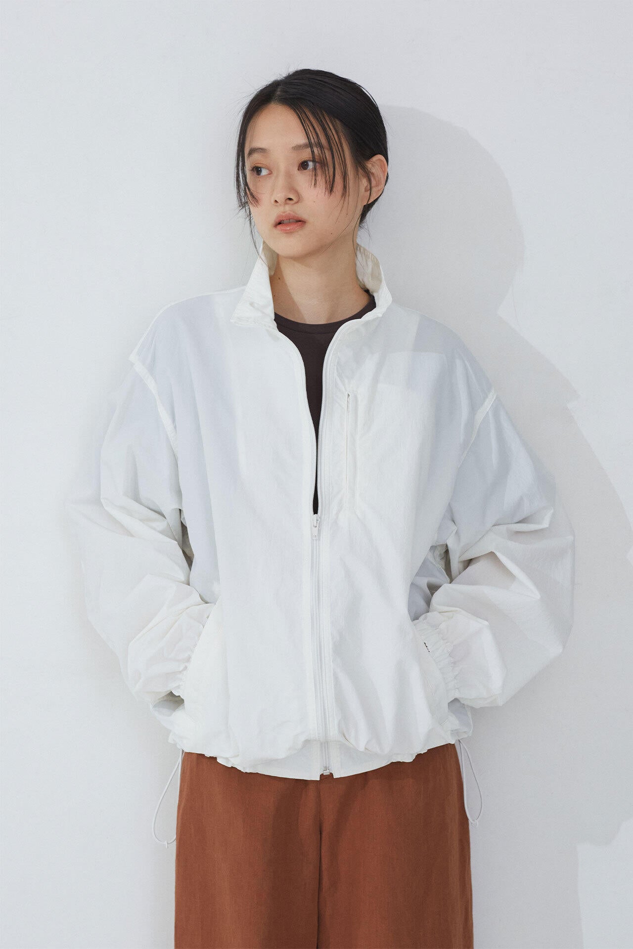Y / RECYCLE NYLON MIX TAFFETA BZ