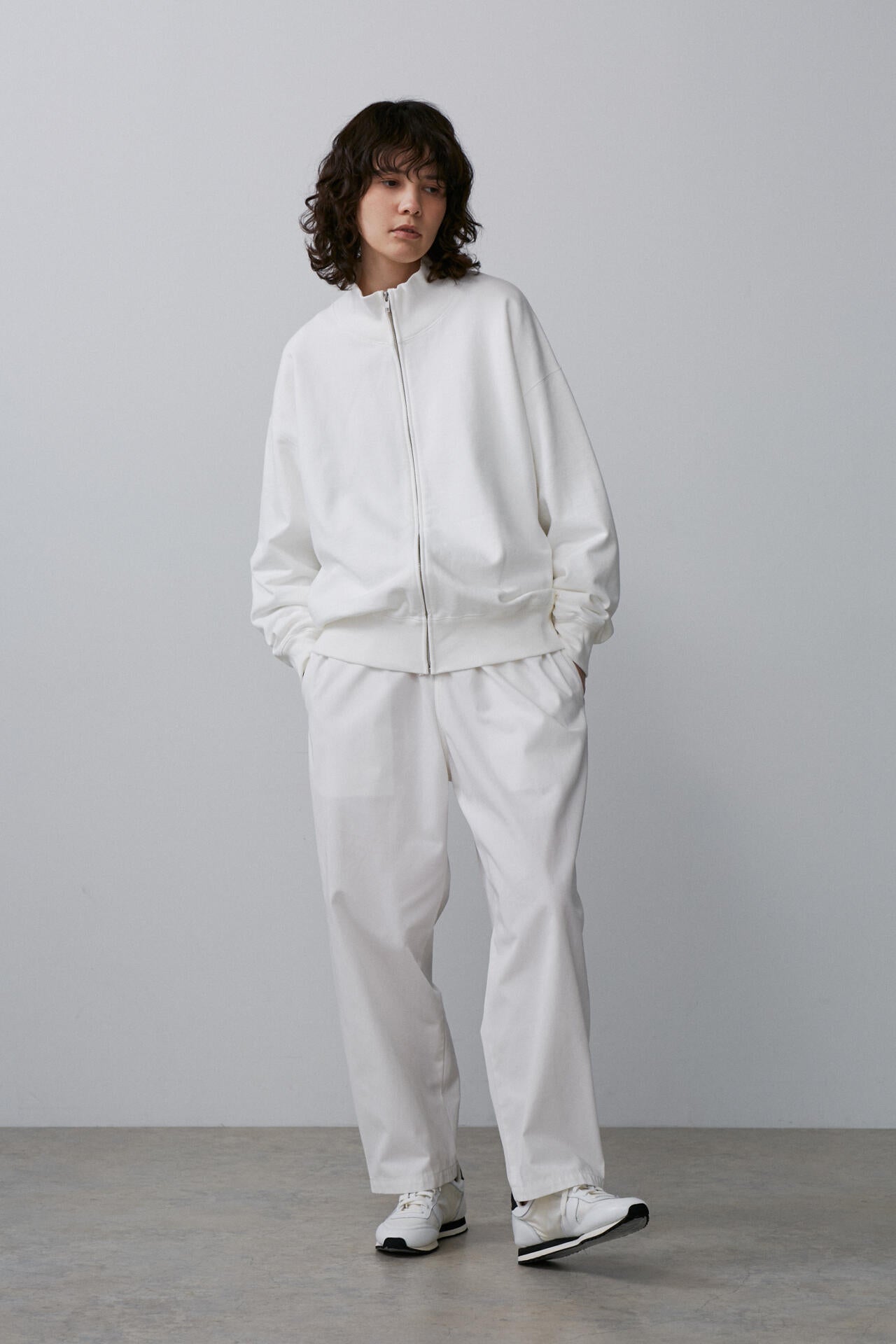 Y / ORGANIC COTTON HEAVY WEIGHT FLEECE BZ