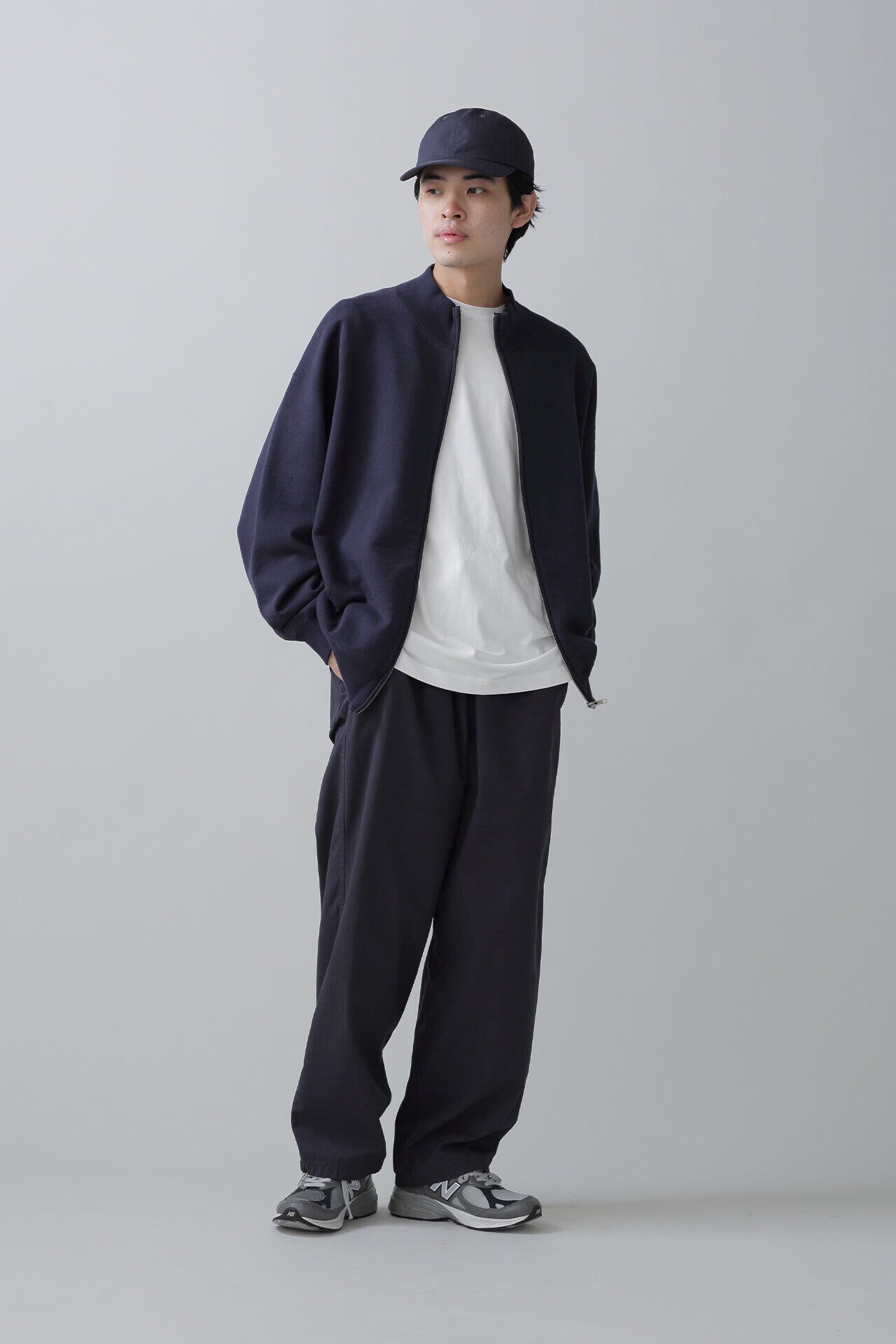 Y / ORGANIC COTTON HEAVY WEIGHT FLEECE BZ