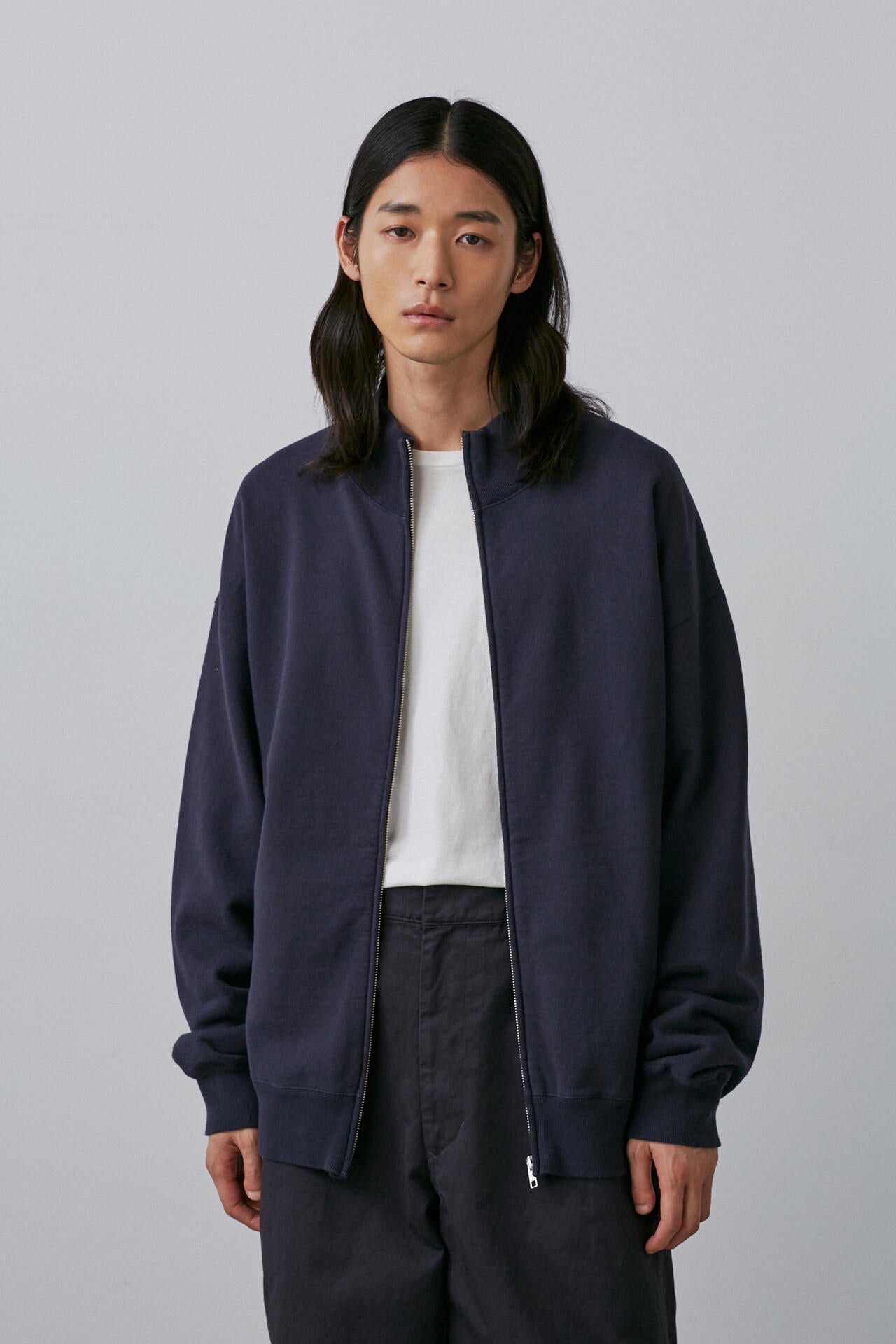 Y / ORGANIC COTTON HEAVY WEIGHT FLEECE BZ