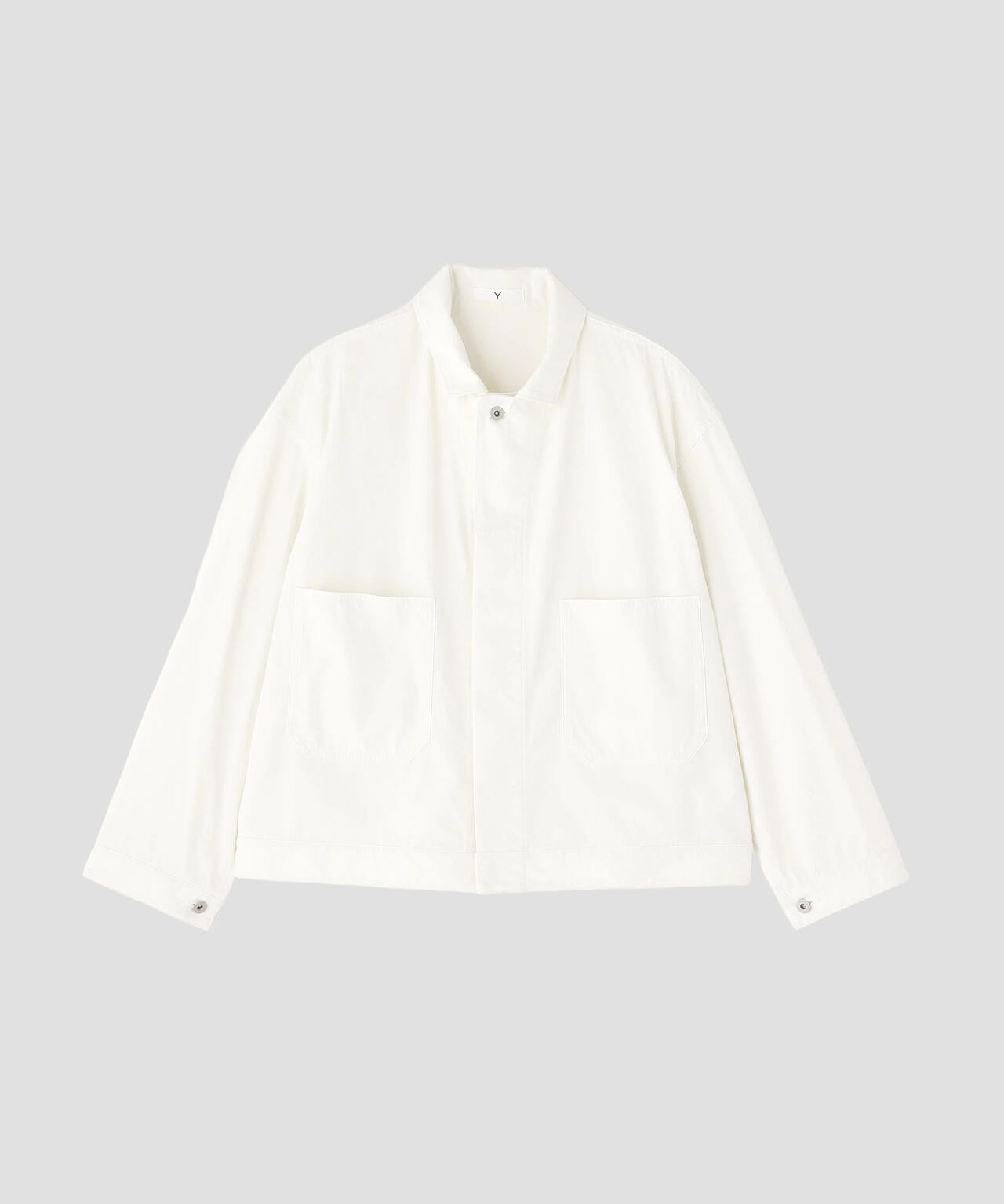 Y / ORGANIC COTTON / RECYCLE POLYESTER TWILL BLOUSON