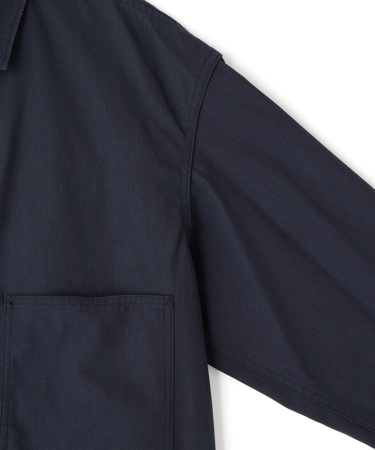 Y / ORGANIC COTTON / RECYCLE POLYESTER TWILL BLOUSON