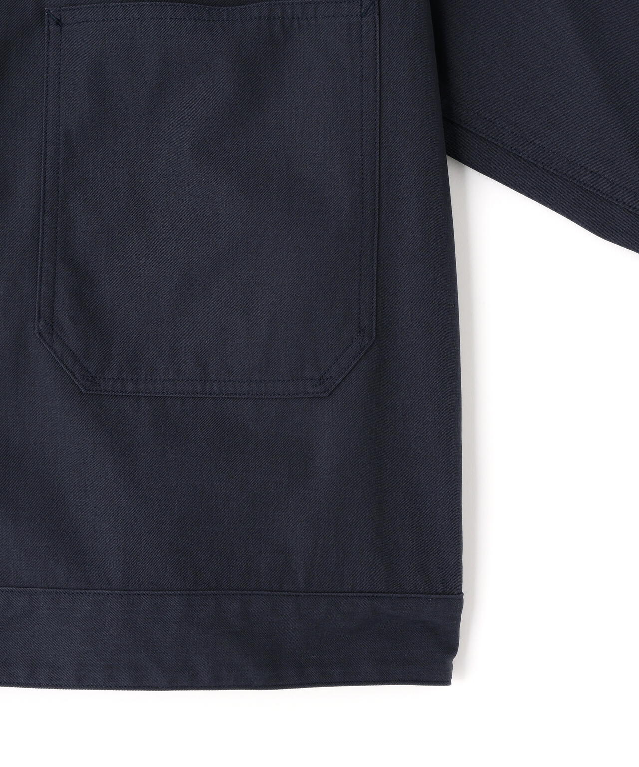 Y / ORGANIC COTTON / RECYCLE POLYESTER TWILL BLOUSON