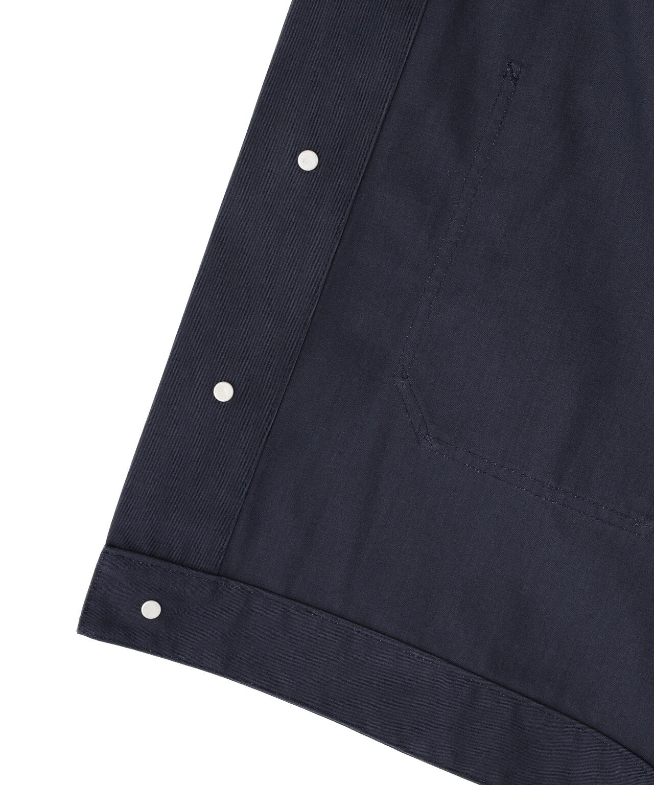 Y / ORGANIC COTTON / RECYCLE POLYESTER TWILL BLOUSON