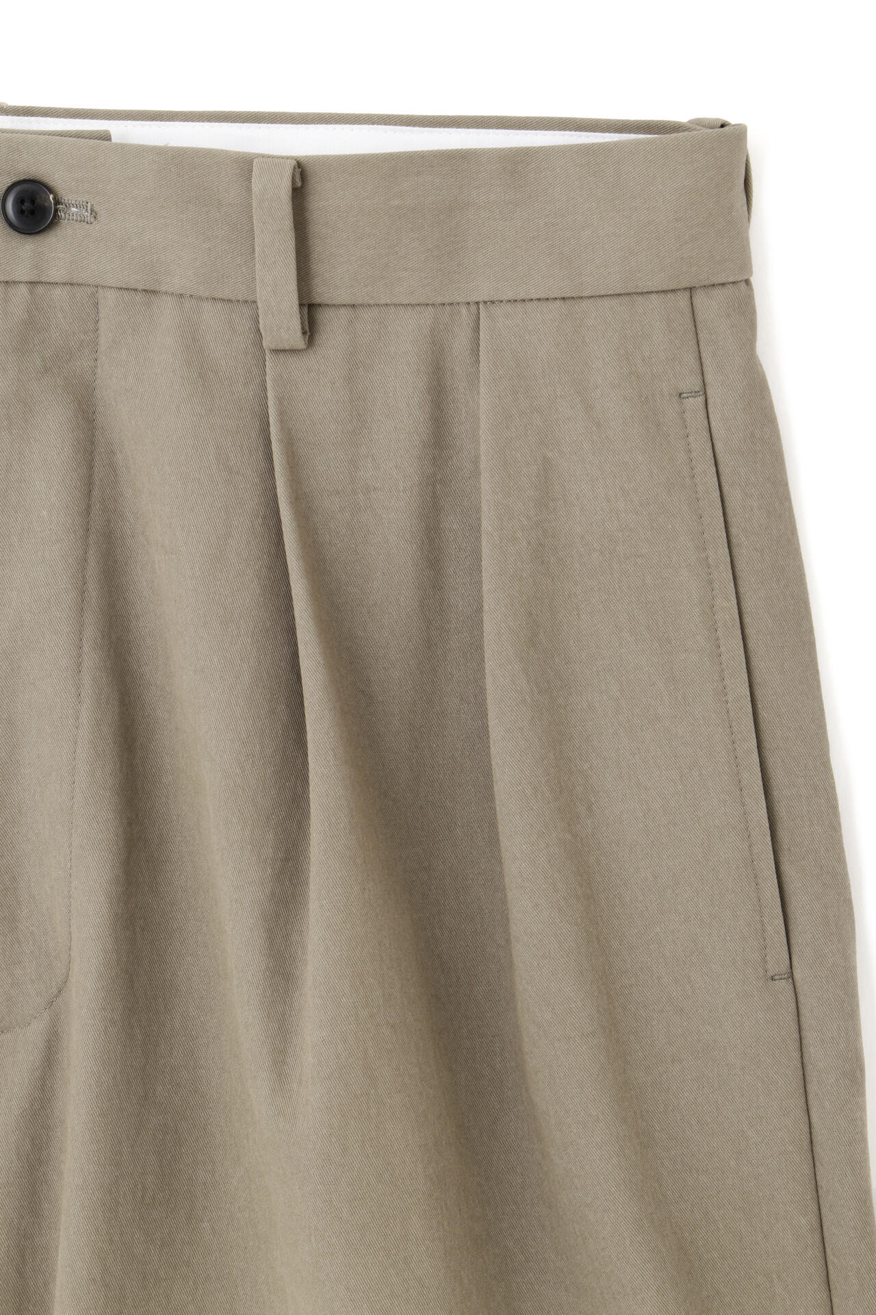 YLEVE / COTTON VOILE GABARDINE NIDOM SHORTS