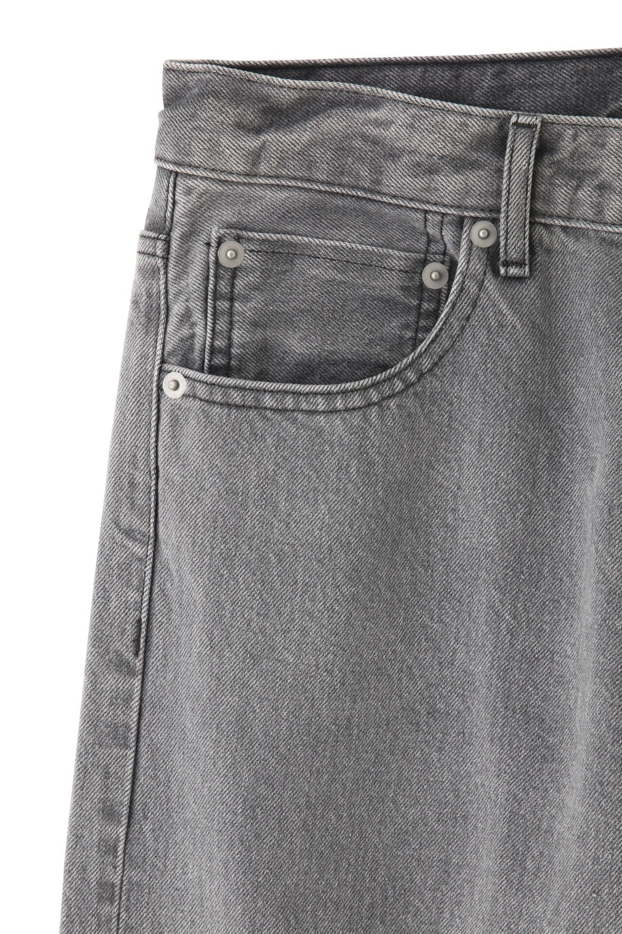 YLEVE / 13.5oz DENIM STRAIGHT FADE