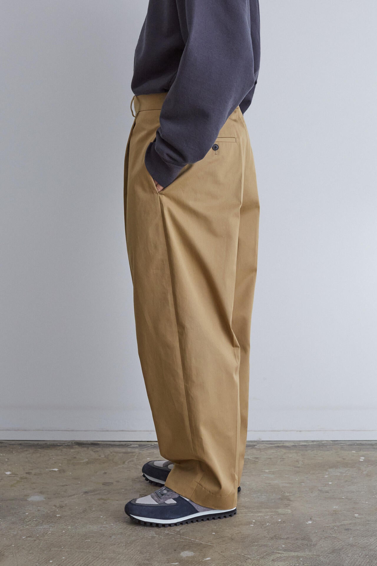 YLEVE / ORGANIC COTTON CHINO TR