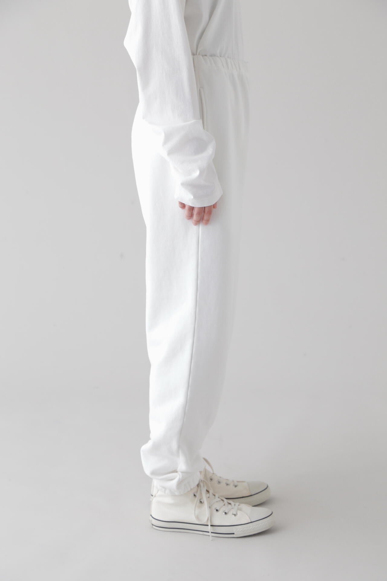 Y / ORGANIC COTTON BLEND HEAVY WEIGHT FLEECE TR