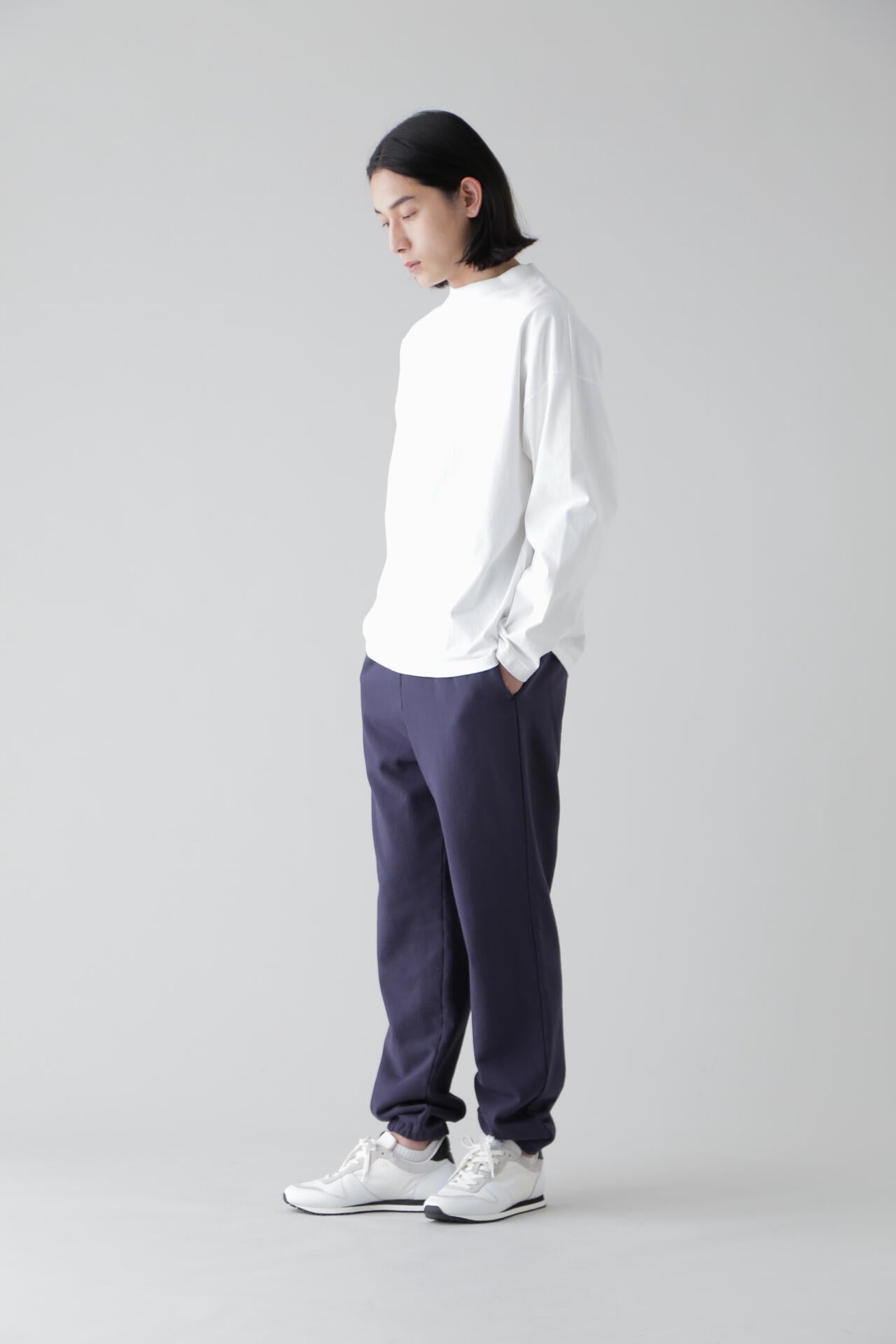 Y / ORGANIC COTTON BLEND HEAVY WEIGHT FLEECE TR