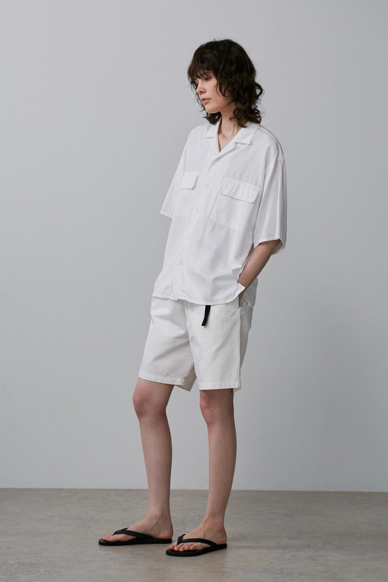 Y / ORGANIC COTTON CHINO SHORTS
