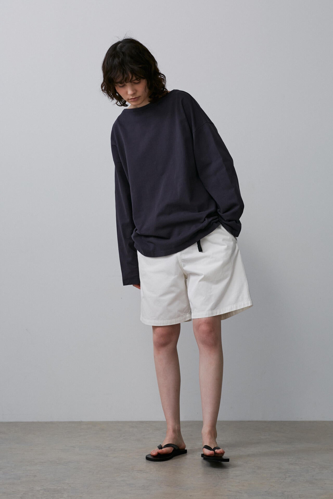 Y / ORGANIC COTTON CHINO SHORTS