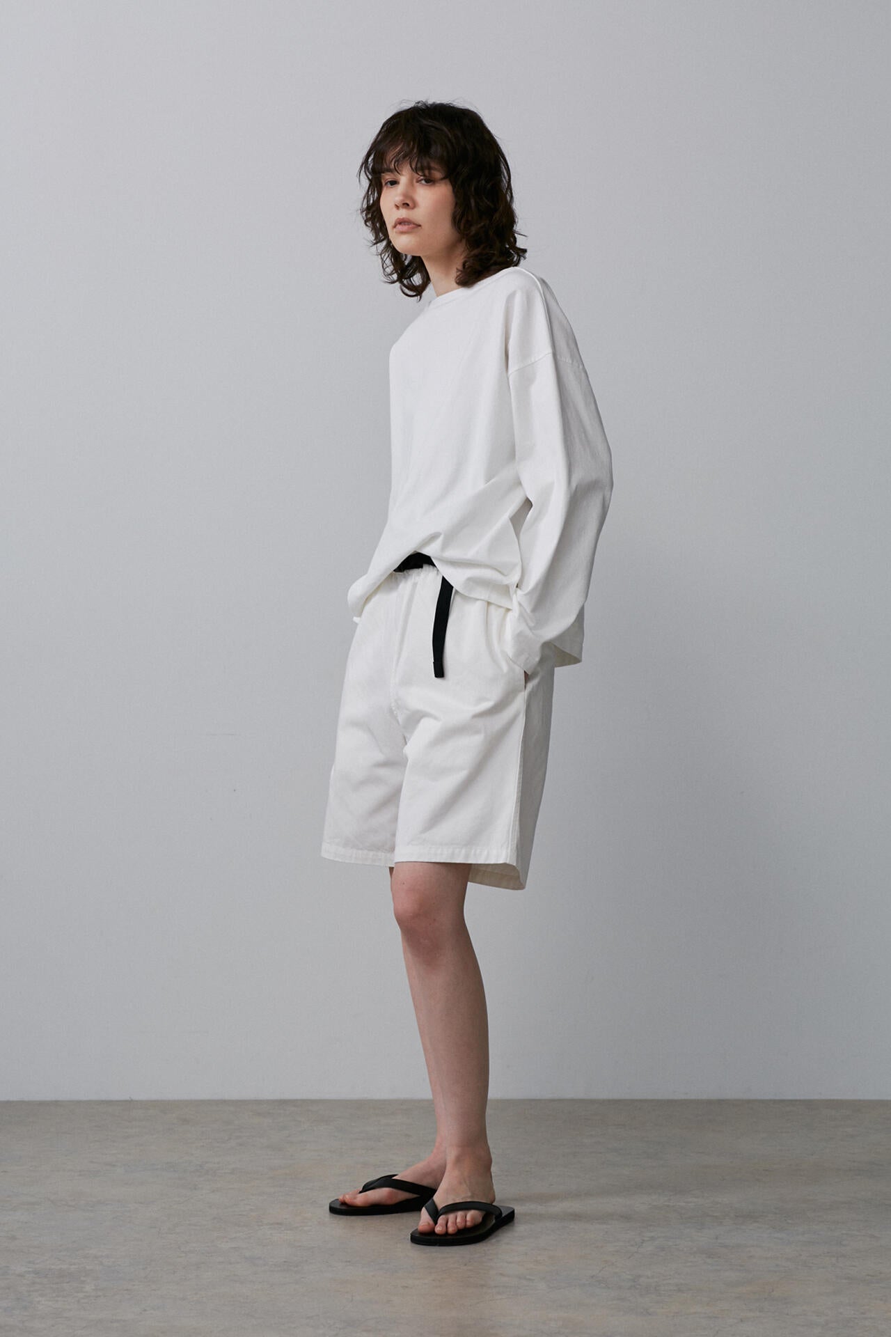 Y / ORGANIC COTTON CHINO SHORTS
