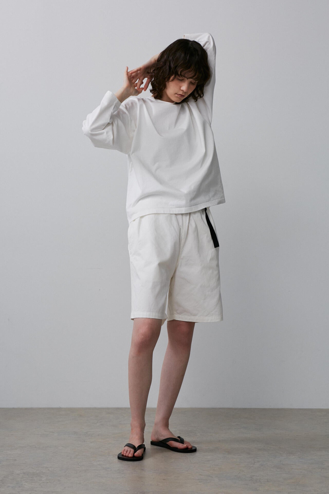 Y / ORGANIC COTTON CHINO SHORTS