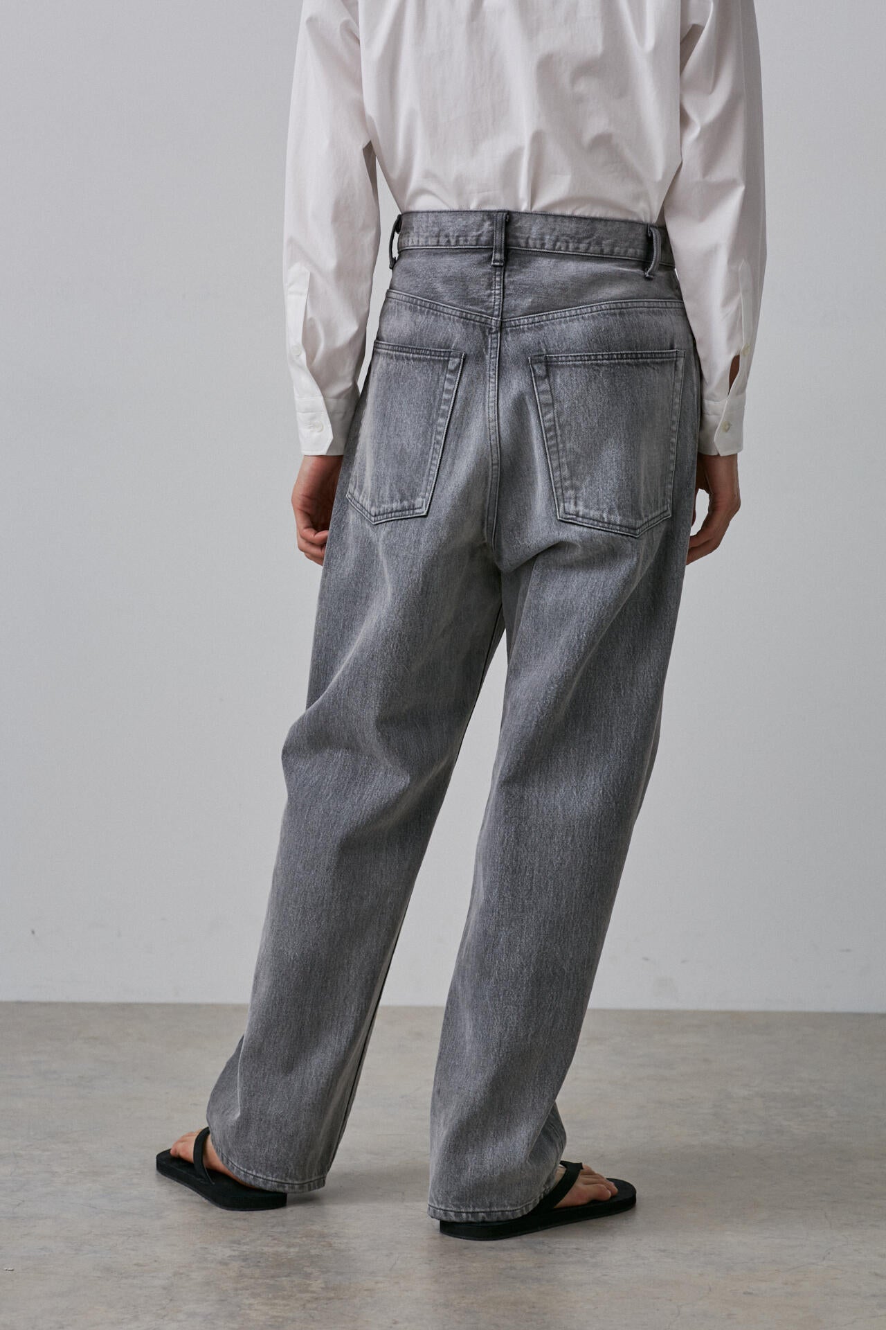 YLEVE / 13.5oz DENIM BAGGY FADE