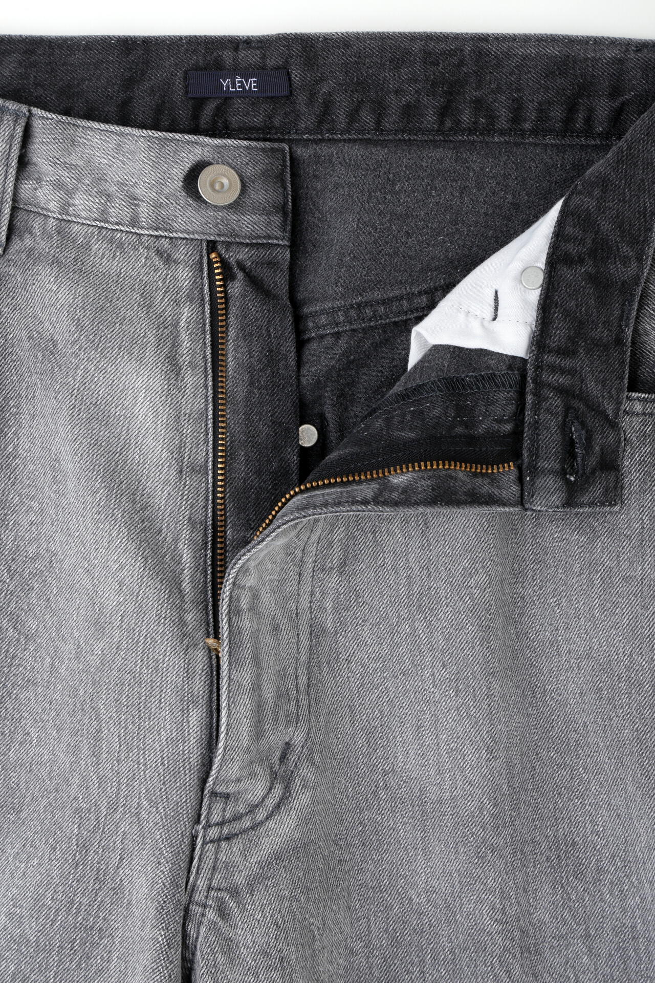 YLEVE / 13.5oz DENIM BAGGY FADE