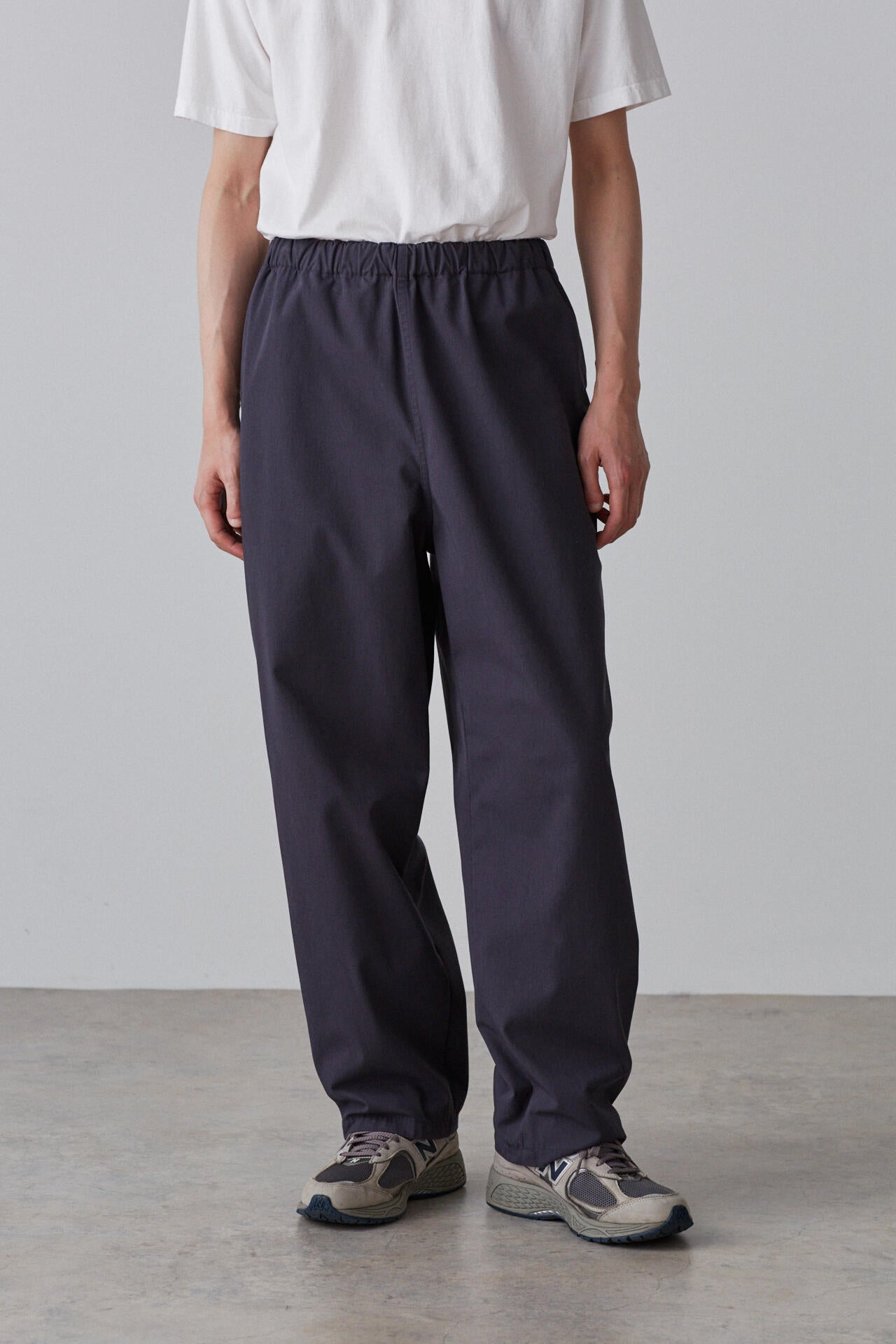 Y / ORGANIC COTTON / RECYCLE POLYESTER TWILL TAPERED EASY TR