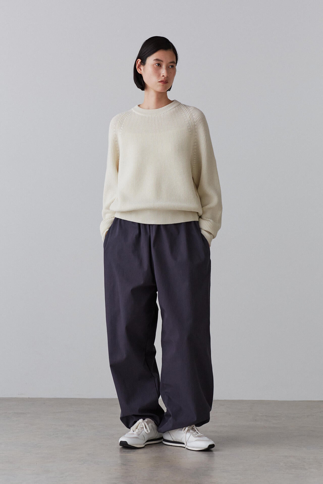 Y / ORGANIC COTTON / RECYCLE POLYESTER TWILL EASY TR