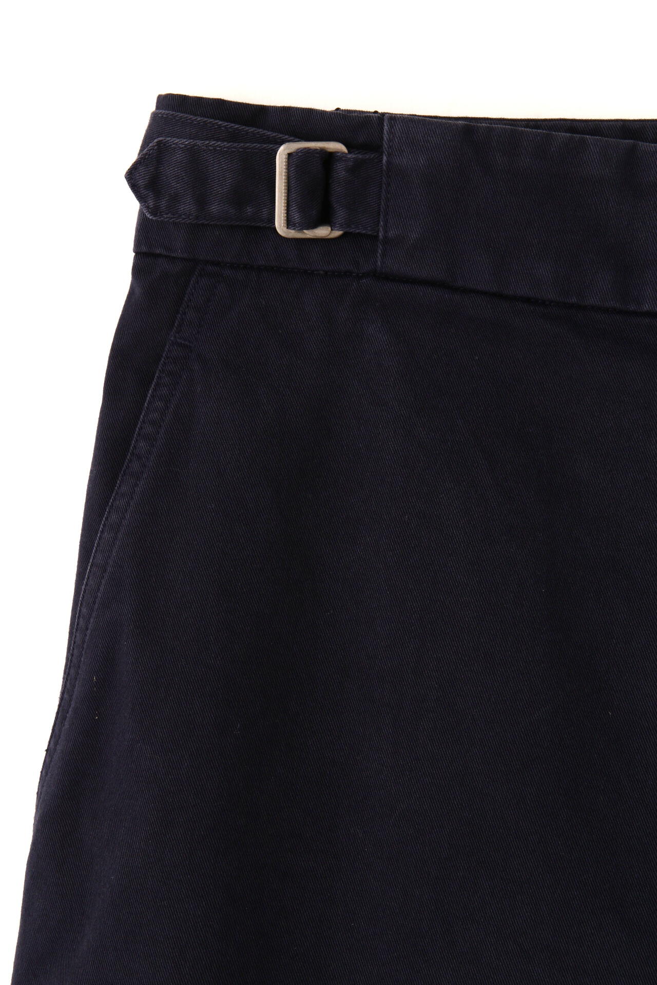Y / ORGANIC COTTON CHINO ADJUSTER TROUSERS
