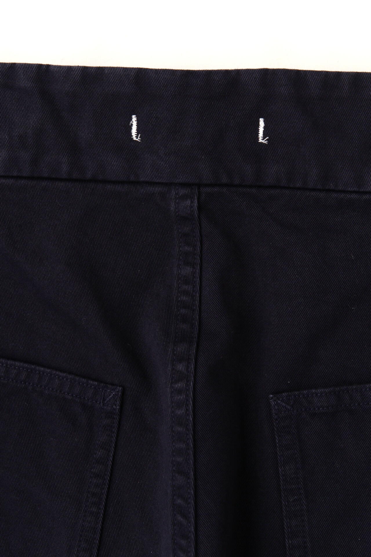 Y / ORGANIC COTTON CHINO ADJUSTER TROUSERS