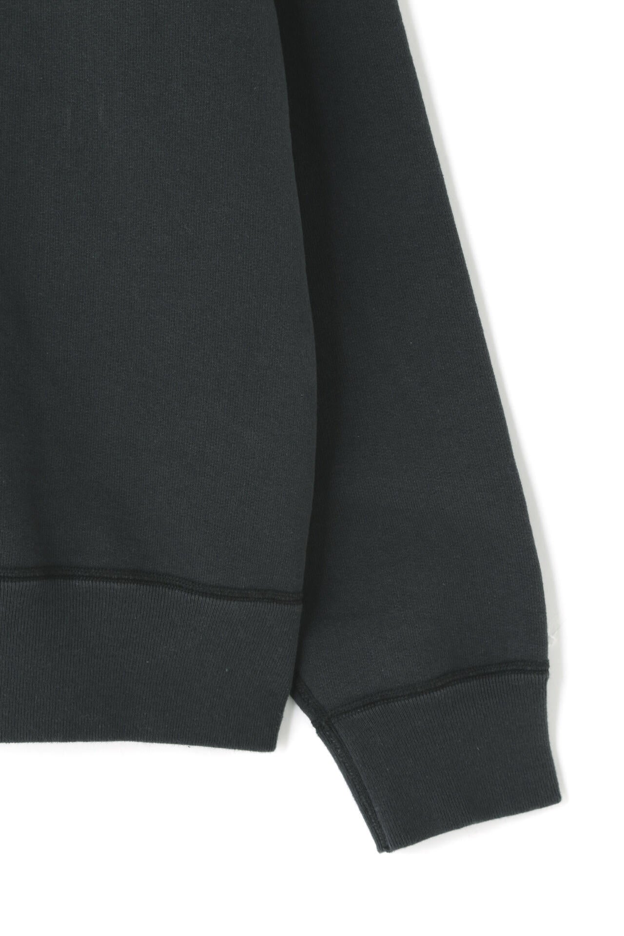 YLEVE / COTTON FLEECE HALF ZIP P/O