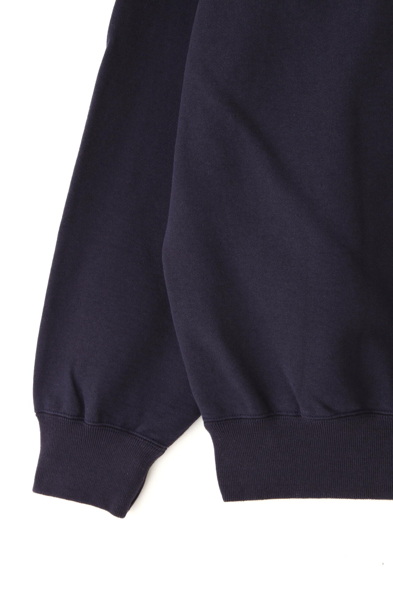 Y / ORGANIC COTTON BLEND HEAVY WEIGHT FLEECE TURTLE NECK