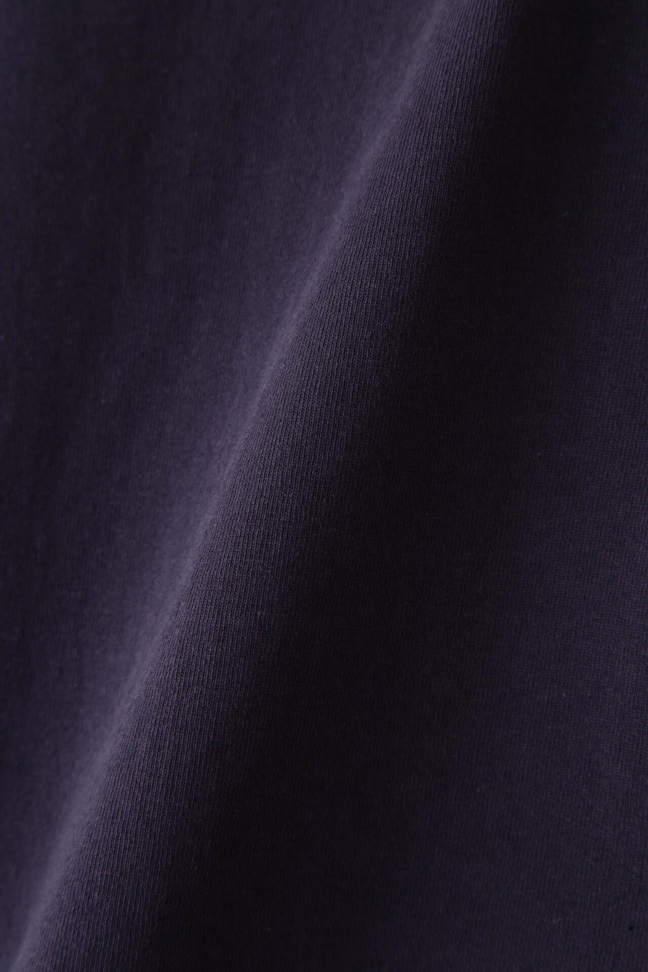 Y / ORGANIC COTTON BLEND HEAVY WEIGHT FLEECE TURTLE NECK