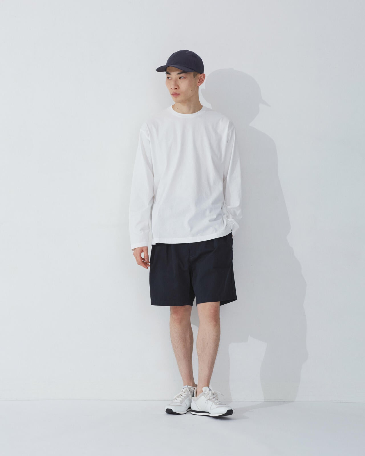 Y / ORGANIC COTTON JERSEY L/S T